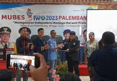 Meski Baru Dilantik, Ketua PW IWO Jambi Erwin Majam Pimpin Sidang Mubeslub IWO Tahun 2023