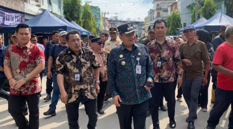 Ikon Wisata Baru, Walikota Jambi Maulana Tinjau Kesiapan Wisata Kuliner Kota Tua Jambi