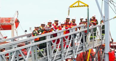 Siap Dukung Kegiatan Hulu Migas, Kapolda Jambi Kunjungi FSO 115